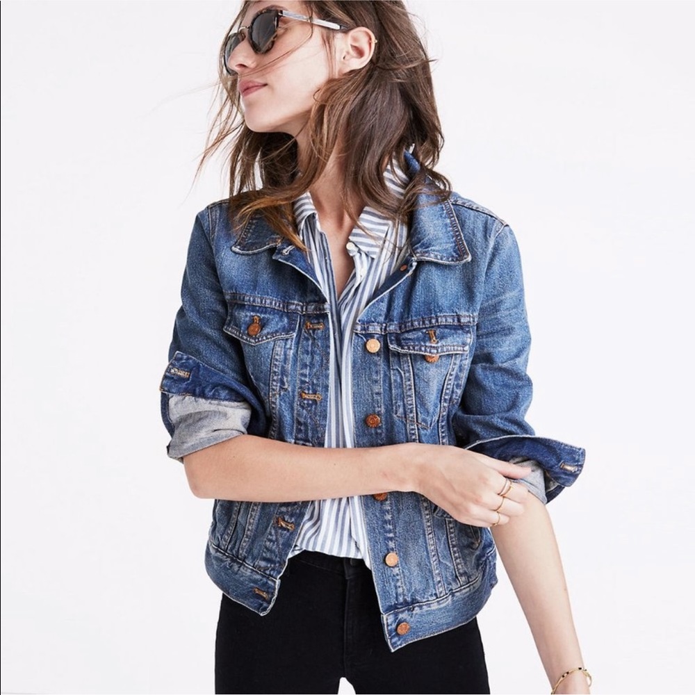 Madewell The Jean Jacket in Pinter Wash in medium